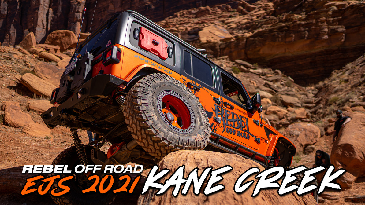 Jeep Wrangler LJ, JKs, JL and Gladiators Take on Kane Creek - Rebel Off Road