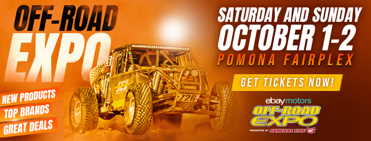 2022 eBay Motors Off-Road Expo Presented by General Tire Oct. 1-2