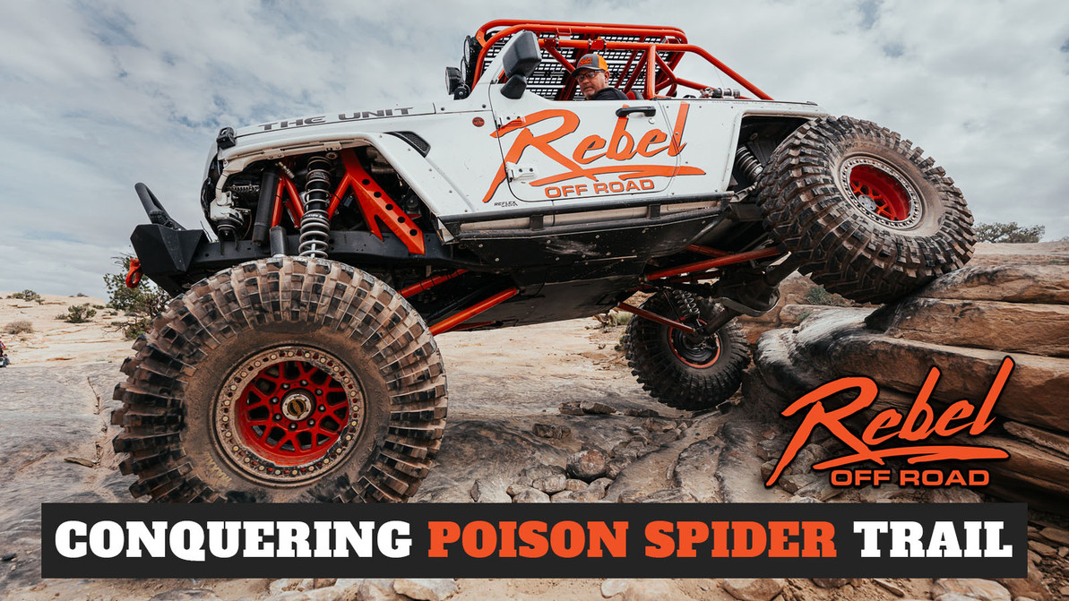 Conquering Poison Spider Trail – Jeep Gladiator & Stretched Wrangler Take on Moab
