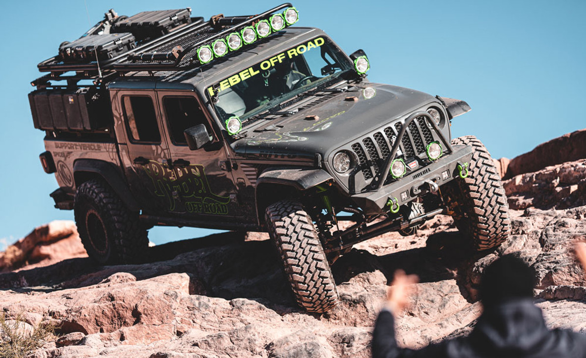 Steel Bender Trail with Spicer Parts - Moab, Utah