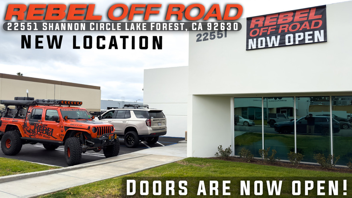 Rebel Off Road Has A New Home!