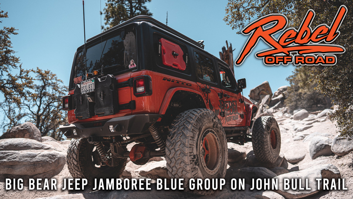 Big Bear Jeep Jamboree Blue Group Day 2 on John Bull Trail