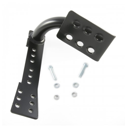 Metalcloak Stainless Steel Dead Pedal For Jeep JL Wrangler & JT Gladiator | 9 Position Adjustable, No Drill Install, Made In USA
