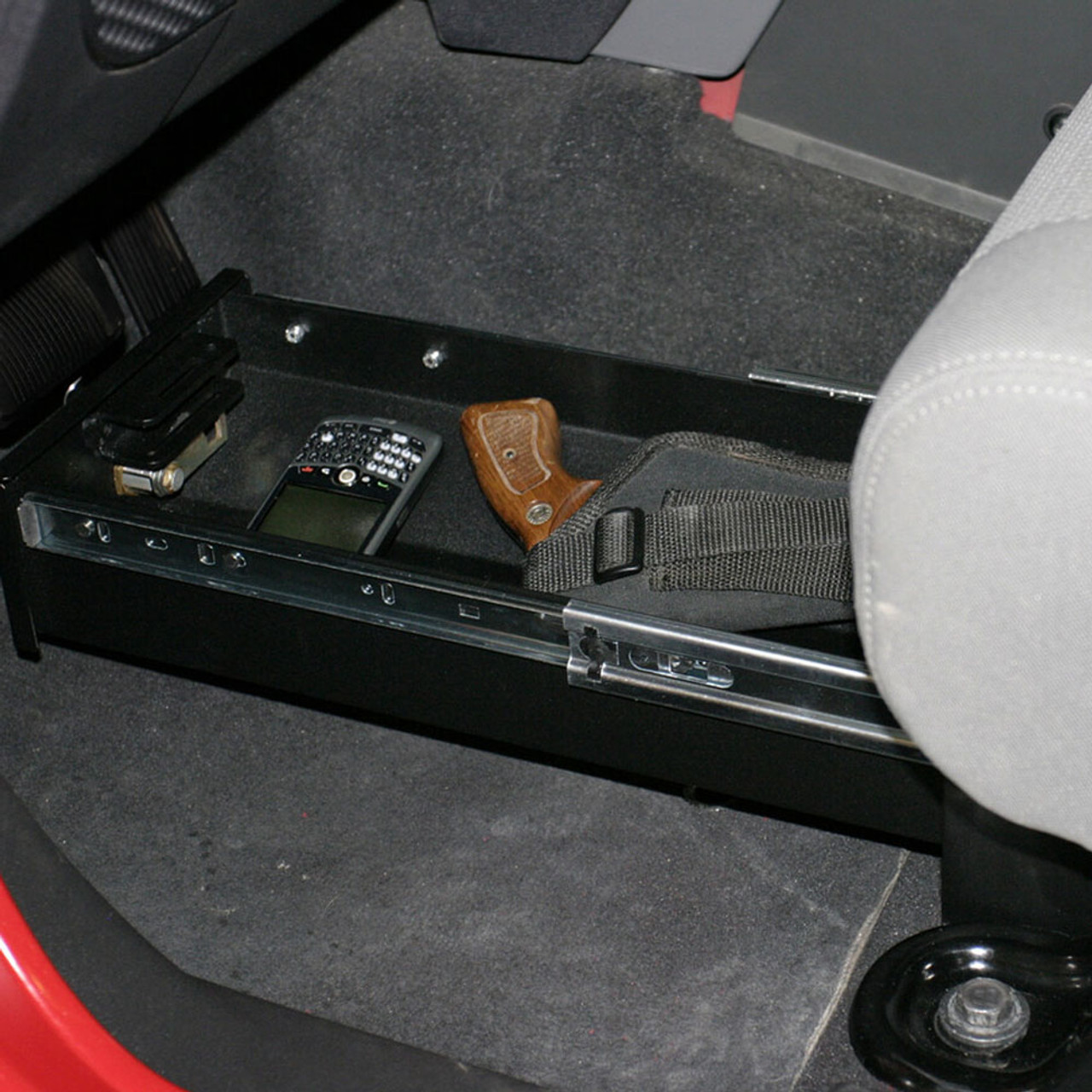 Tuffy Drivers Side Under Seat Security Drawer, Jeep Wrangler JK