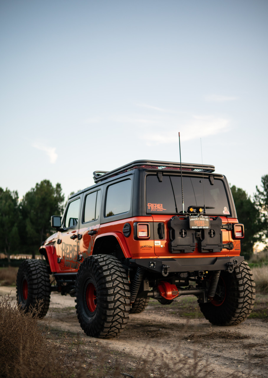 Jeep JL Wrangler Bak-Pax Spare Tire Delete Kit by Rebel Off Road