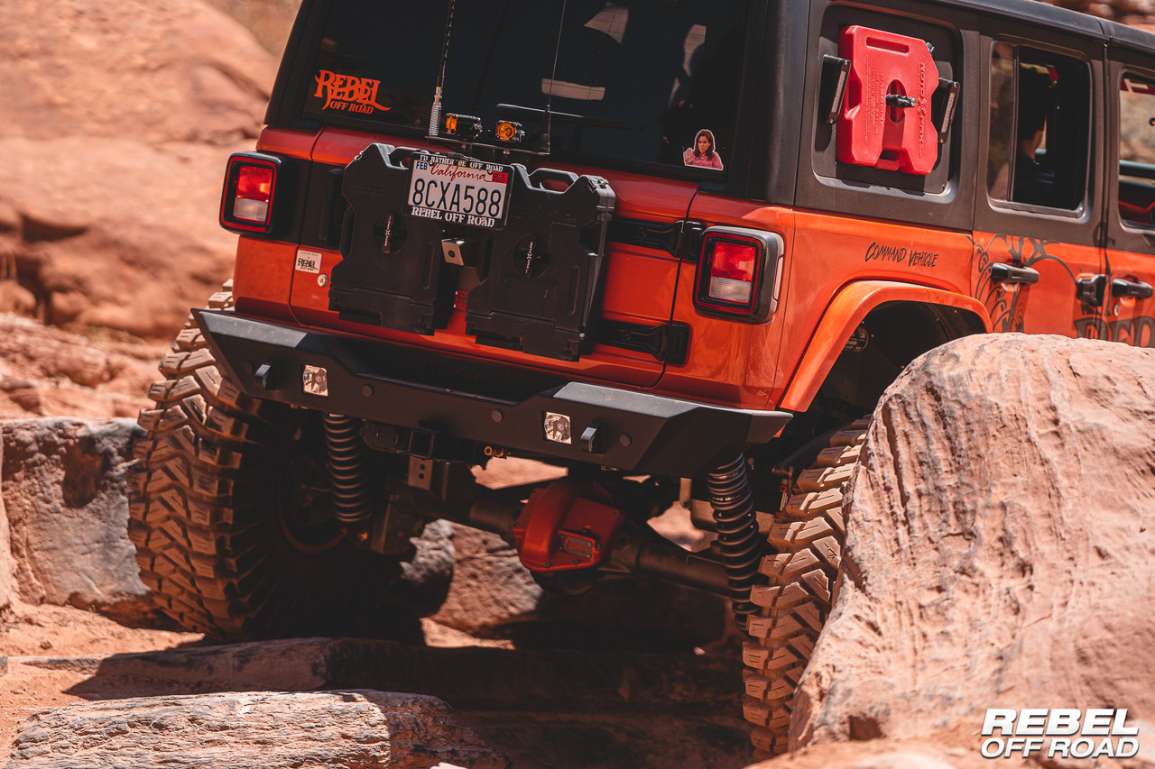 Jeep JL Wrangler Bak-Pax Spare Tire Delete Kit by Rebel Off Road