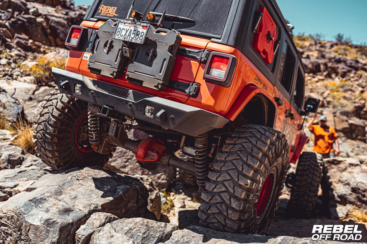 Jeep JL Wrangler Bak-Pax Spare Tire Delete Kit by Rebel Off Road