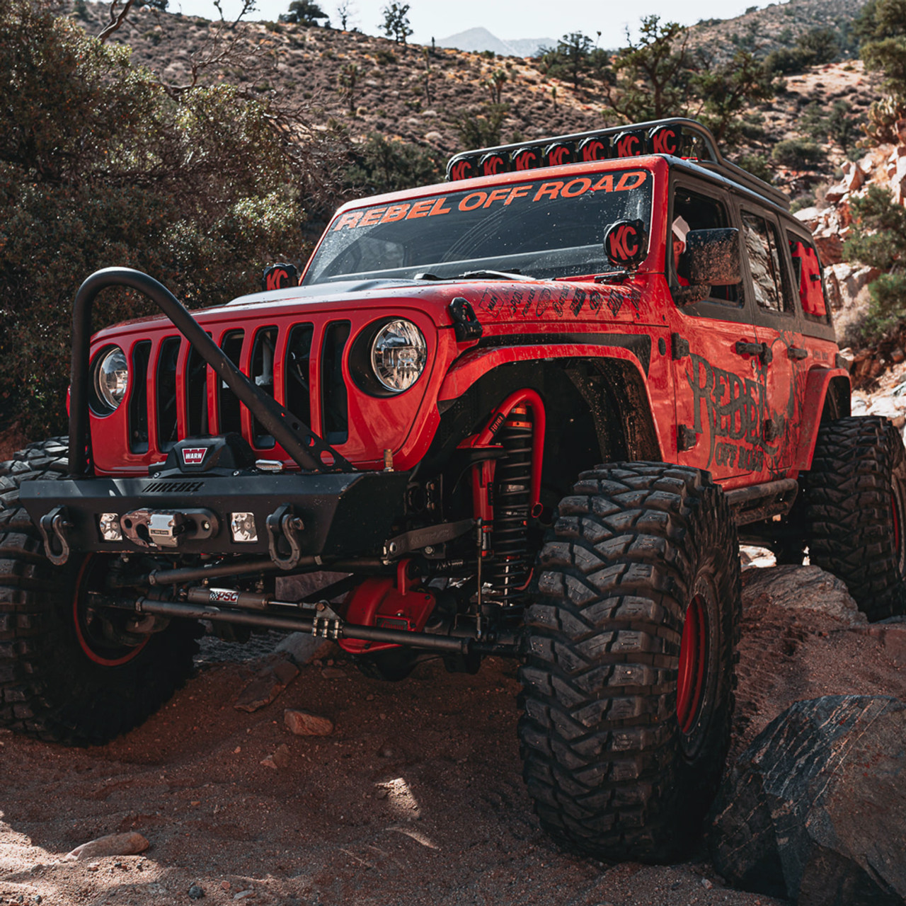 Jeep Wrangler JL 2018+ Recon Complete Stage 1 Overland Coilover Kit, 