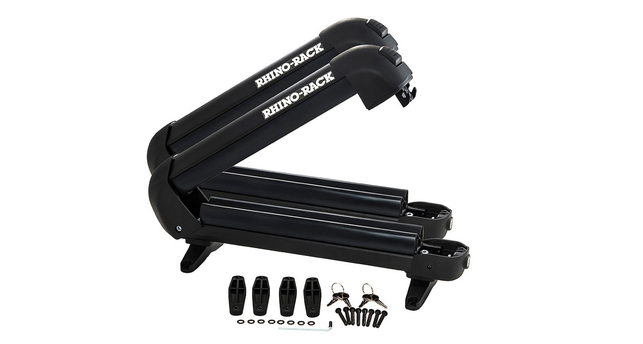 Rhino-Rack Universal Ski Carrier - Fits 2 Pairs of Skis - Black – Battle  Born Offroad