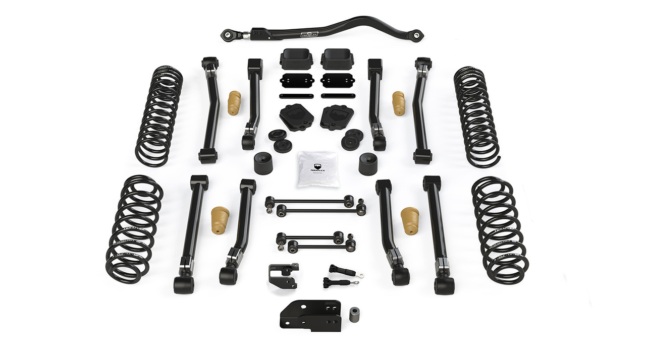 Teraflex JL 4dr: 3.5” Alpine CT3 Short Arm Suspension System - No