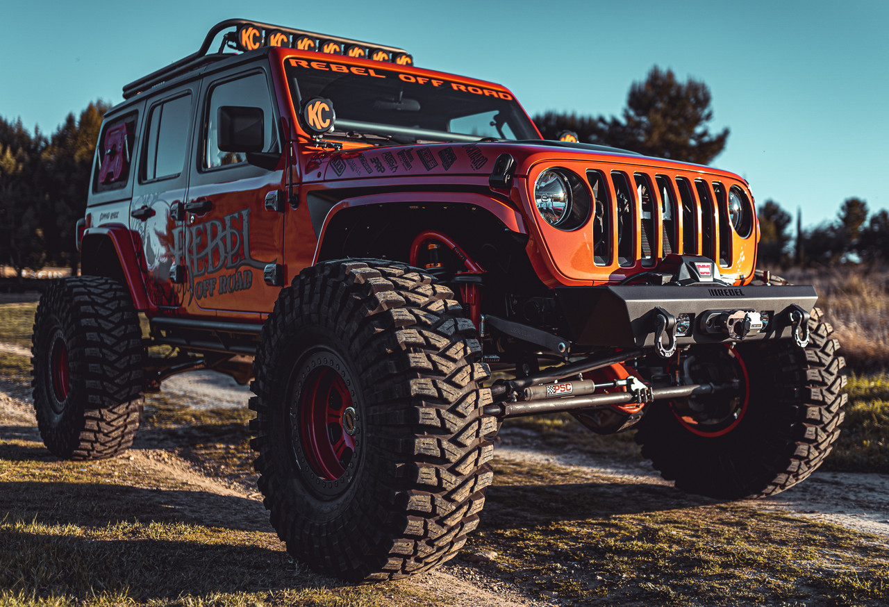 Jeep JL JK ラングラー バンパー REBEL OFF ROAD 正規品 Jeep Wrangler JK/JL and Gladiator JT Summit Series Steel Front