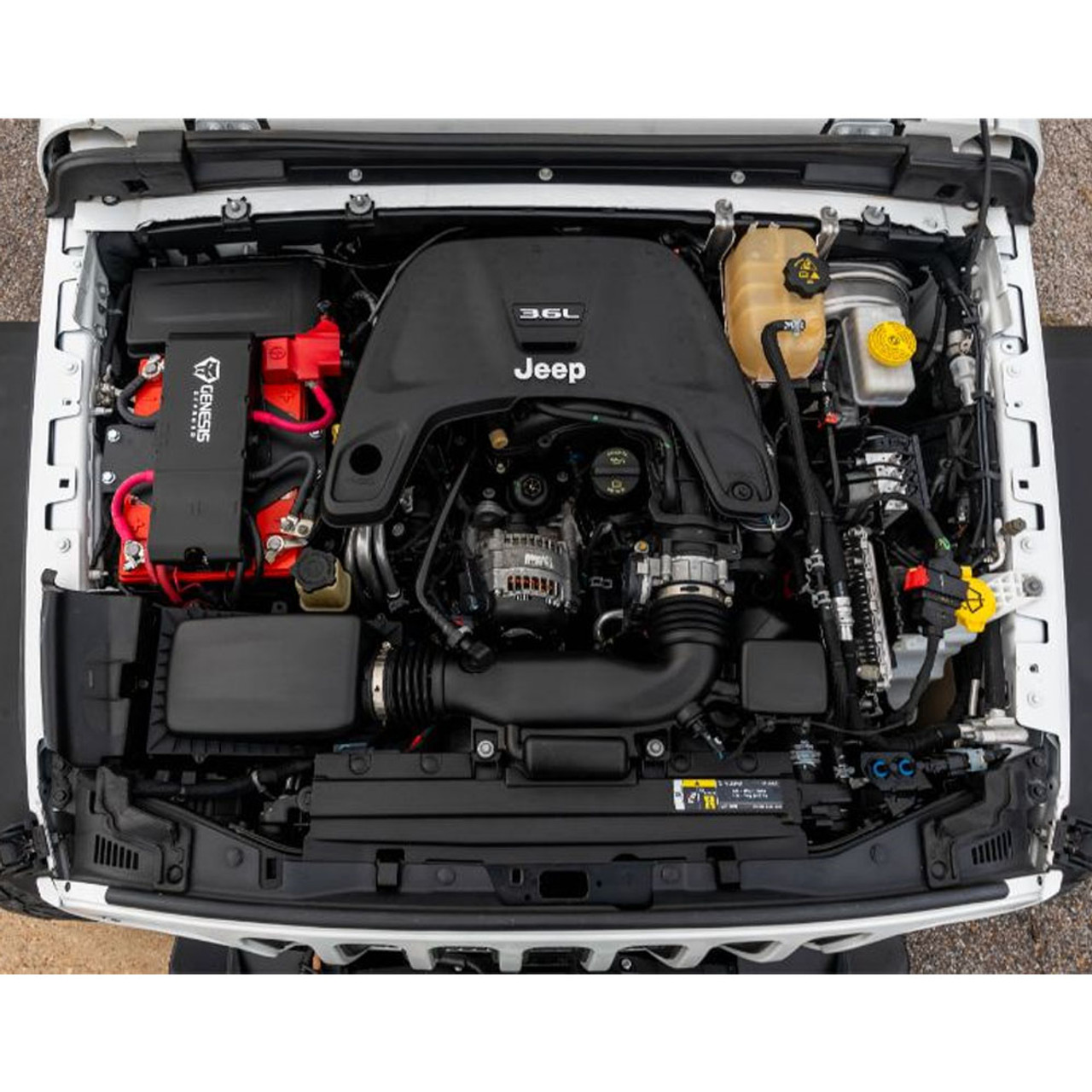Genesis Offroad Dual Battery Kit, Jeep Wrangler JL - 185-JLDBK