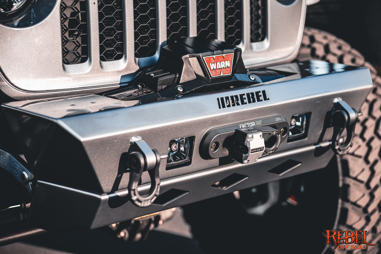 Rebel Off Road Summit Series Front Bumper w/Skid- Jeep JK/JL/JT