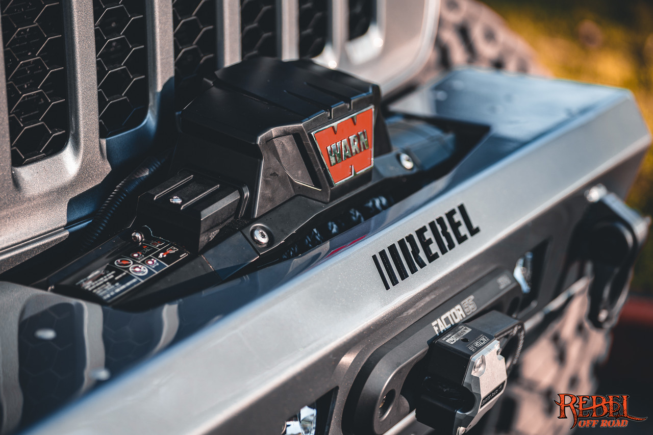 Rebel Off Road Summit Series Front Bumper w/Skid- Jeep JK/JL/JT