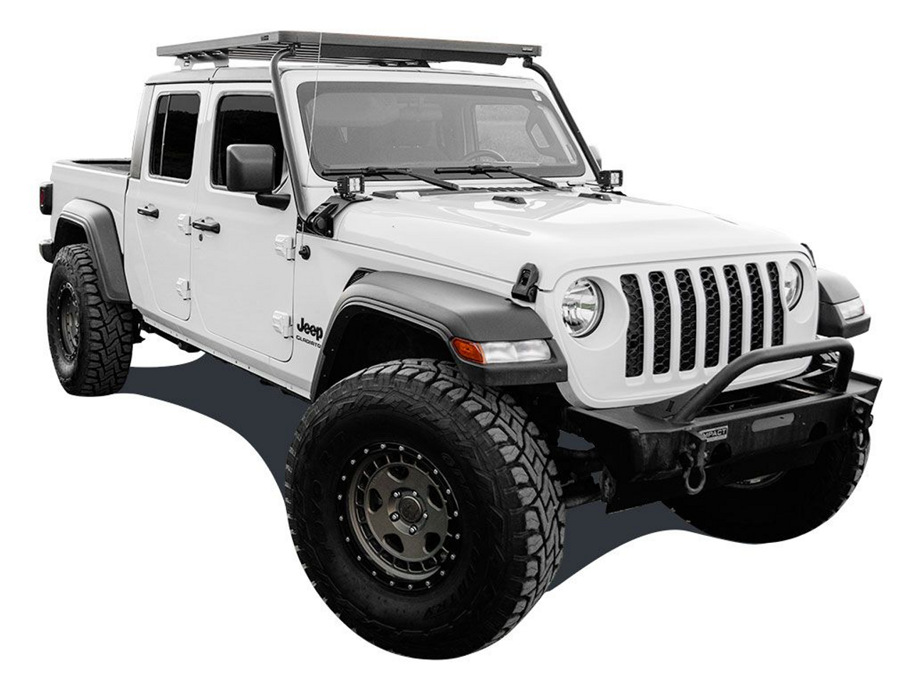 Front　by　JT　KRJG005T　(2019-Current)　Roof　Kit　Extreme　Rack　Gladiator　Jeep　Runner