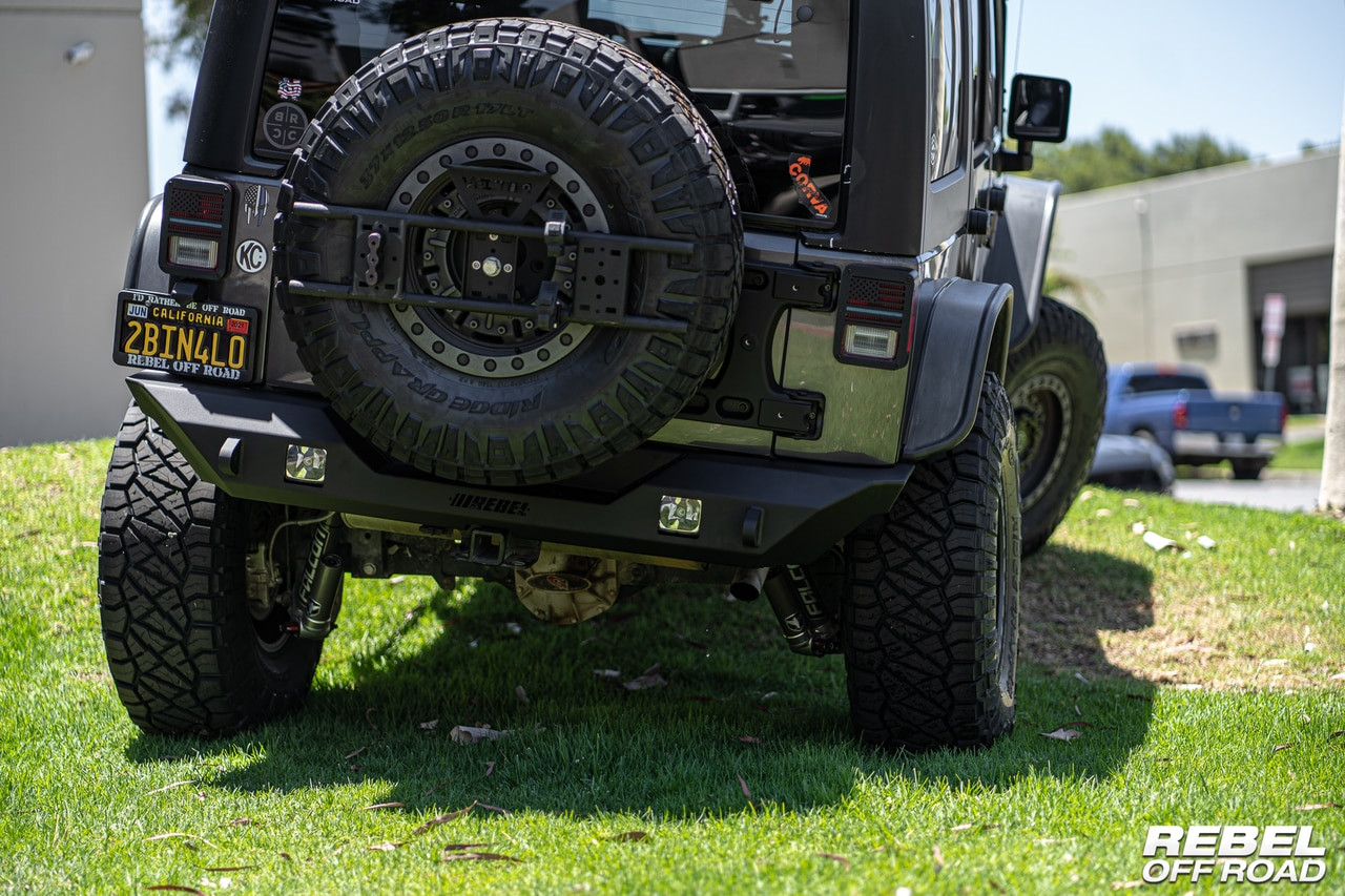 Rebel Off Road Summit Series Rear Bumper - 07-18 Jeep