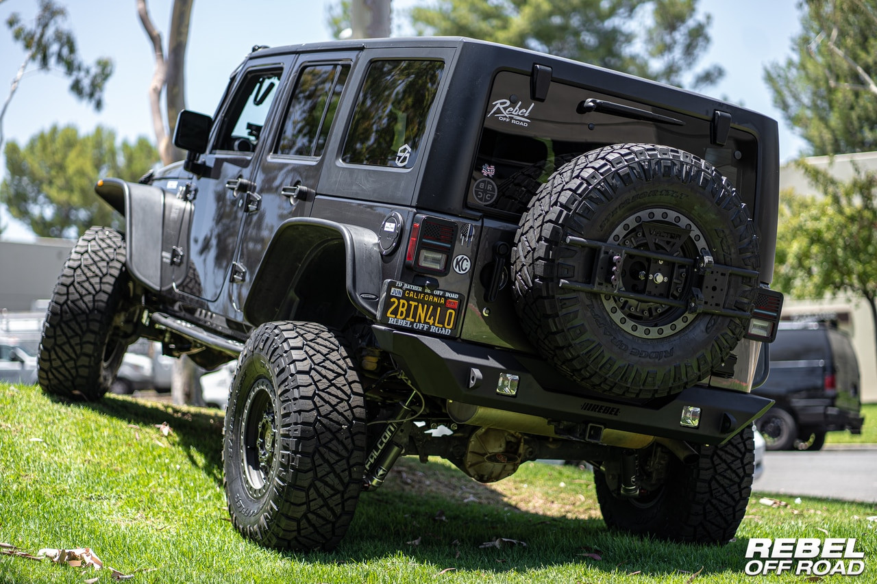 Rebel Off Road Summit Series Rear Bumper - 07-18 Jeep Wrangler JK