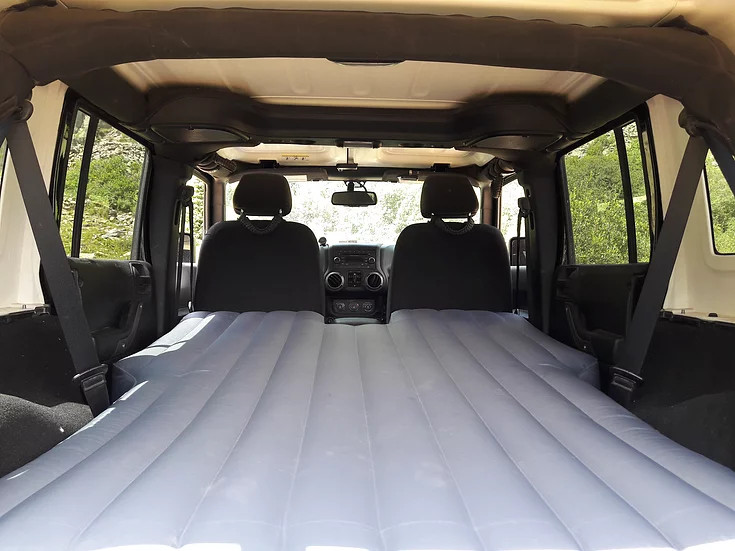 deepsleep Air Mattress for Jeep Wrangler 4 Door W/Pump + Rear