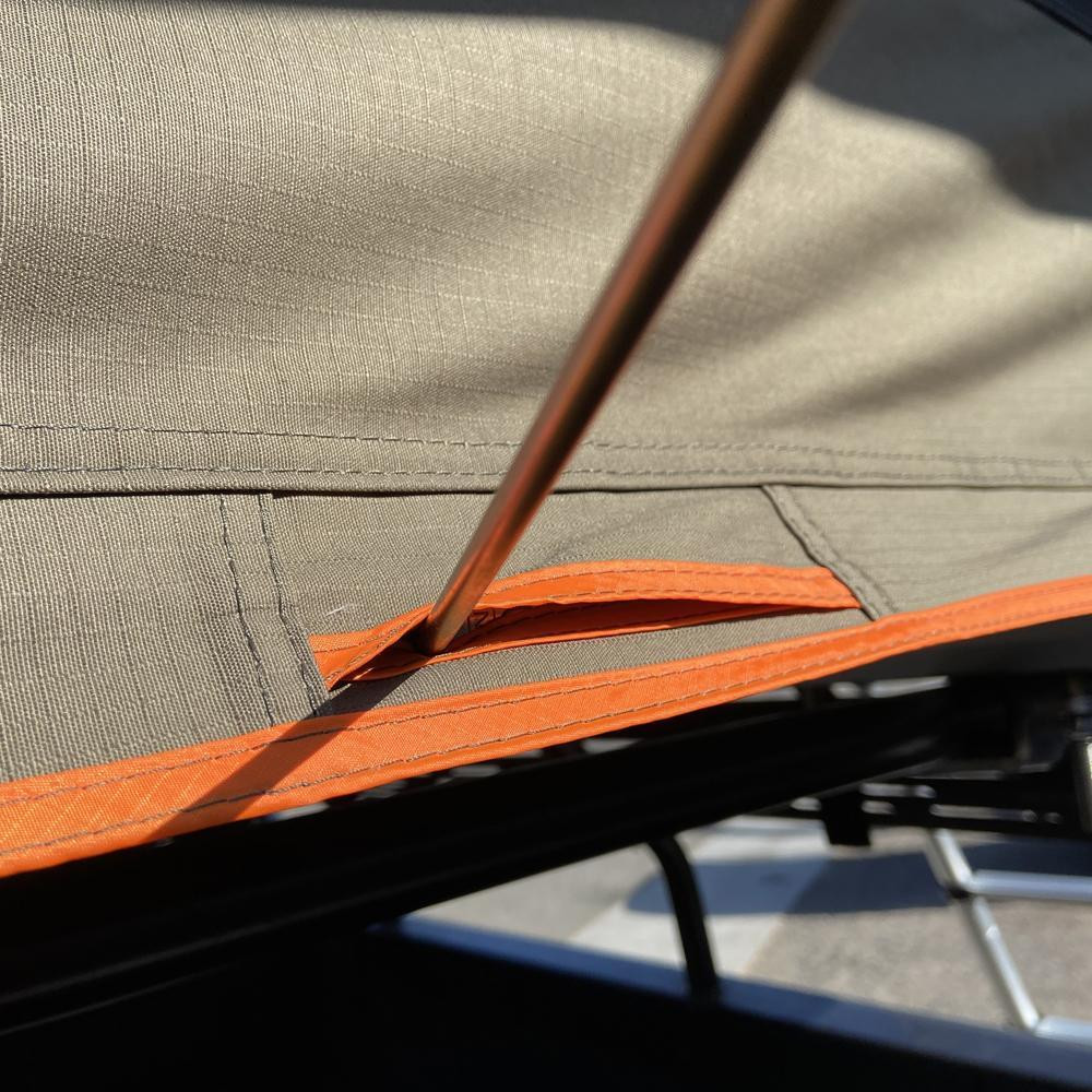 Tuff Stuff® ALPHA II™ Hard Top Side Open Tent, Black, 2 Person