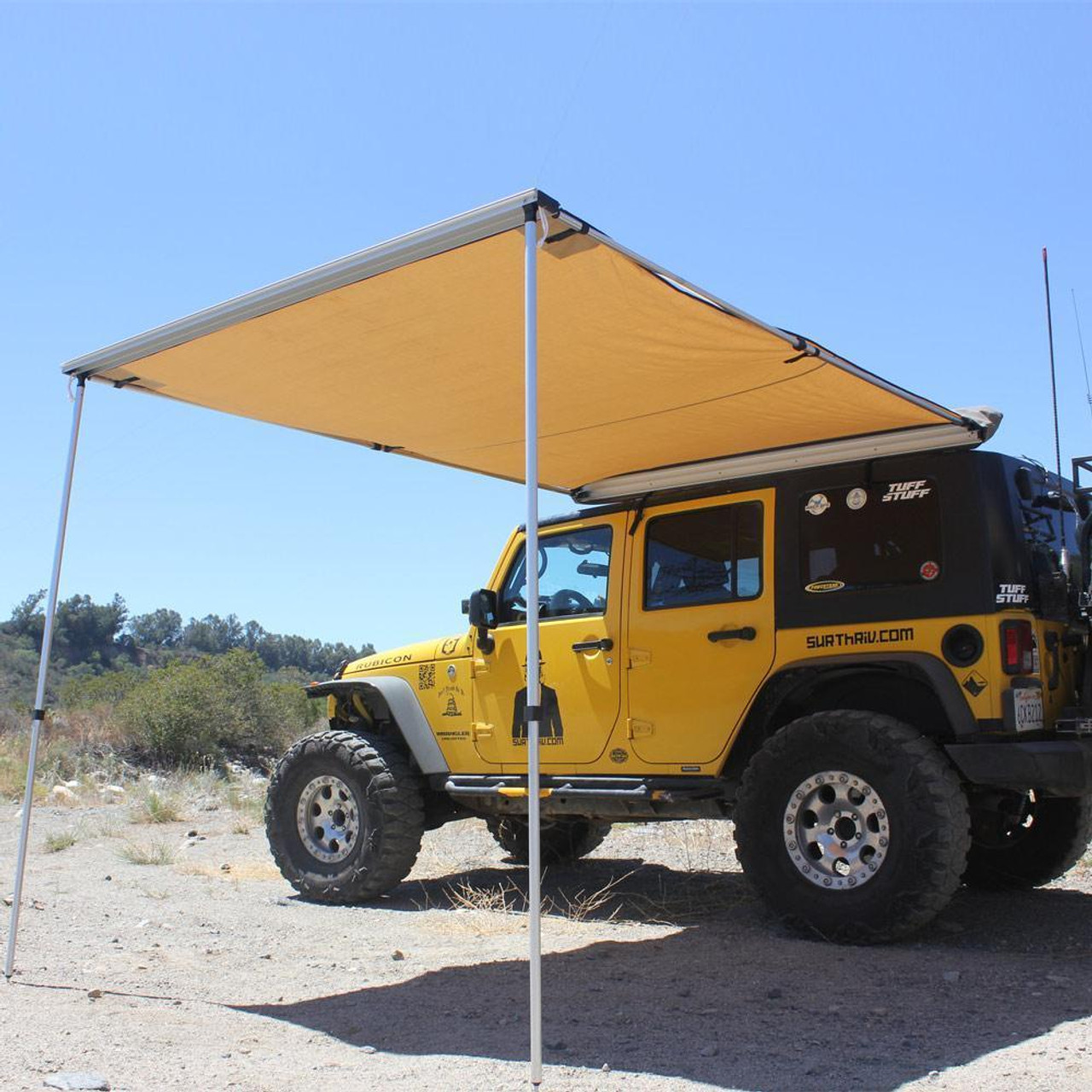 Jeep roof 2025 rack awning