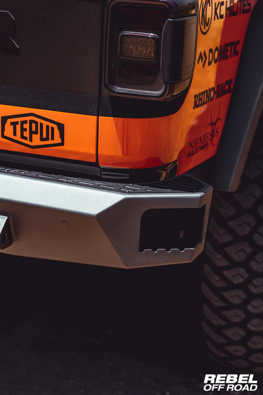 Jeep Gladiator JT Summit Series Steel Rear Bumper by Rebel Off Road