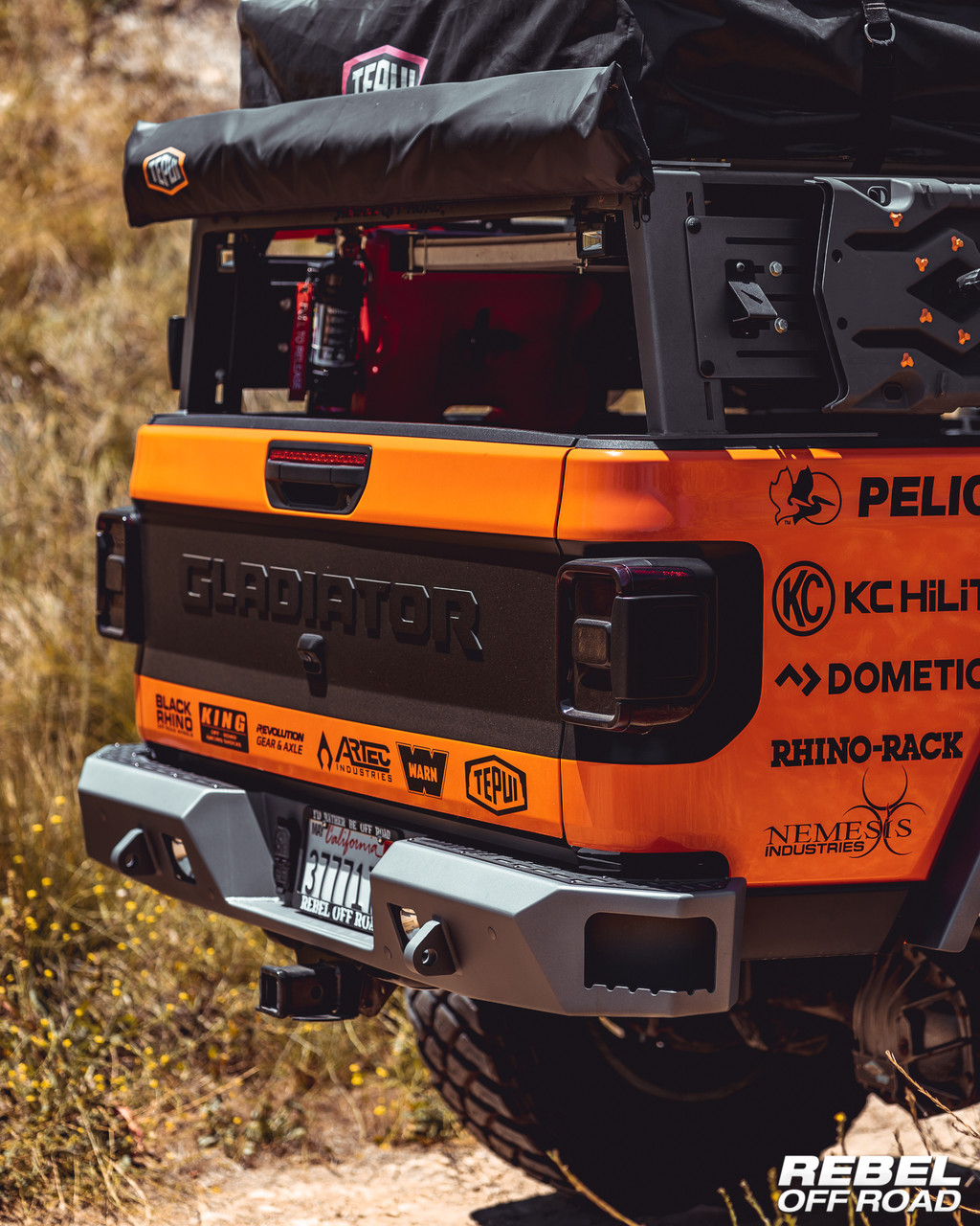 Rebel Off Road Summit Series JT Gladiator Rear Bumper