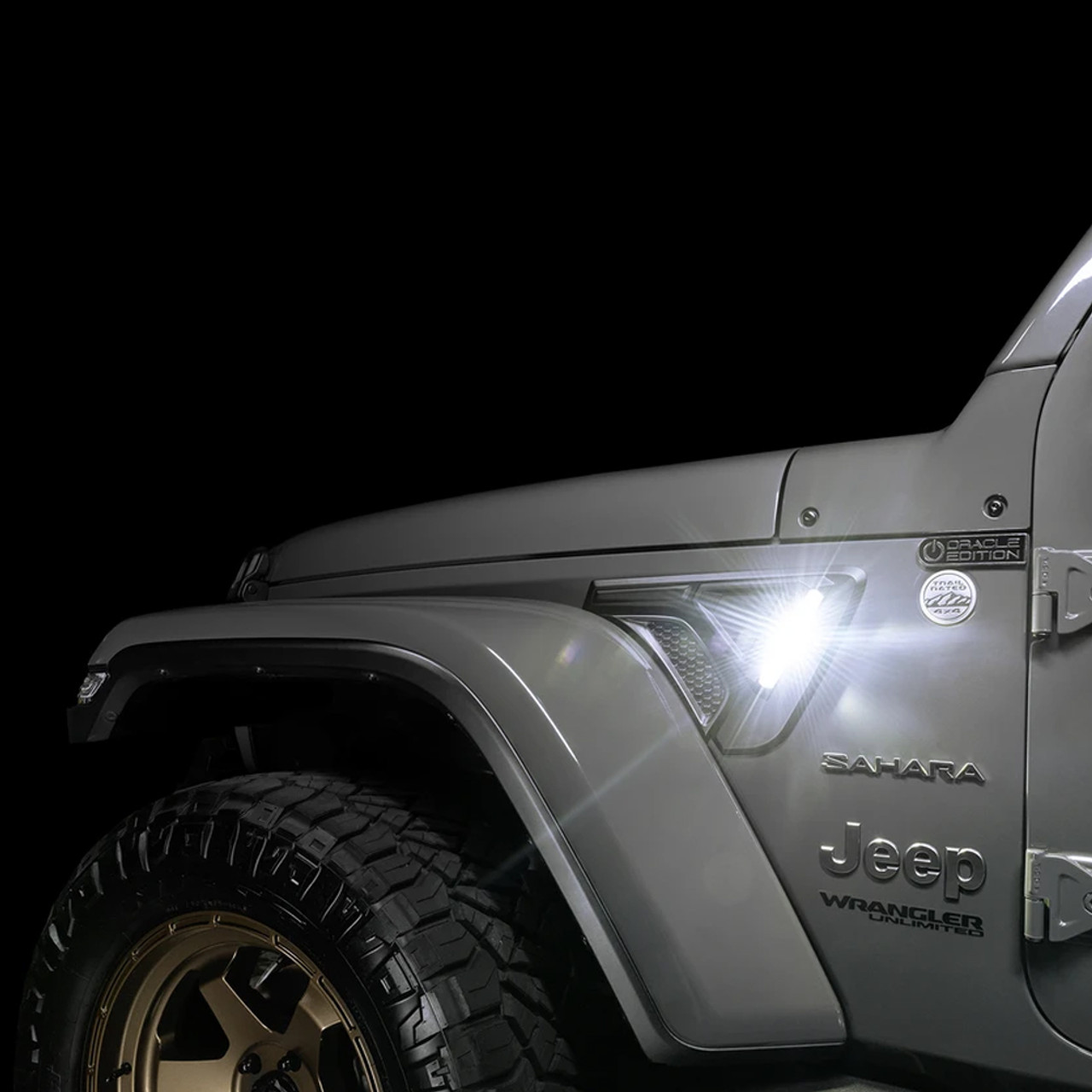 Oracle Sidetrack LEDライティングシステム　ラングラーJL Oracle Sidetrack LED Lighting System, Jeep Wrangler JL