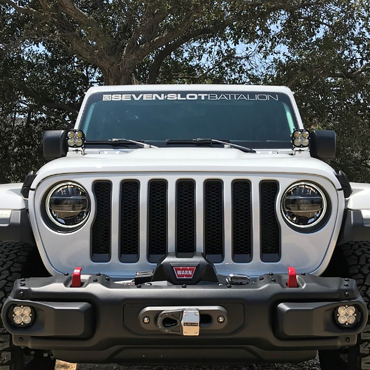 Baja Designs Jeep JL/ Gladiator JT, Squadron Fog Light Replacement Kit