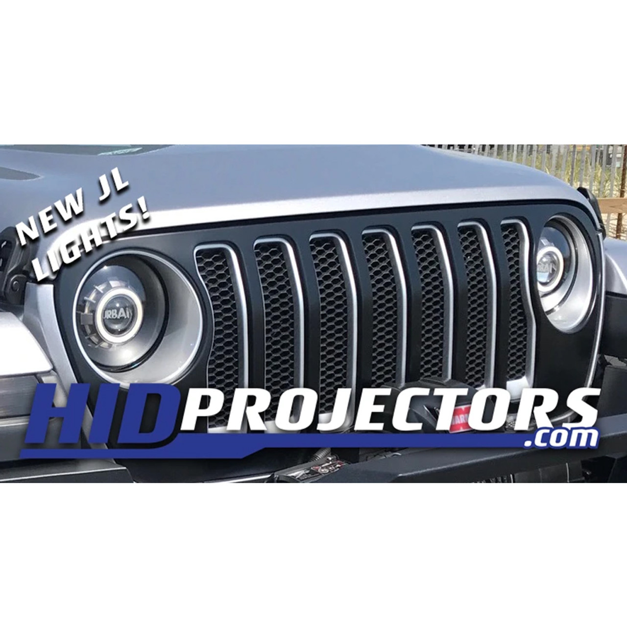 HID Projectors 9" Monster Stage 1 Bi-LED Projector Headlights, Jeep  Gladiator JT/Jeep JL