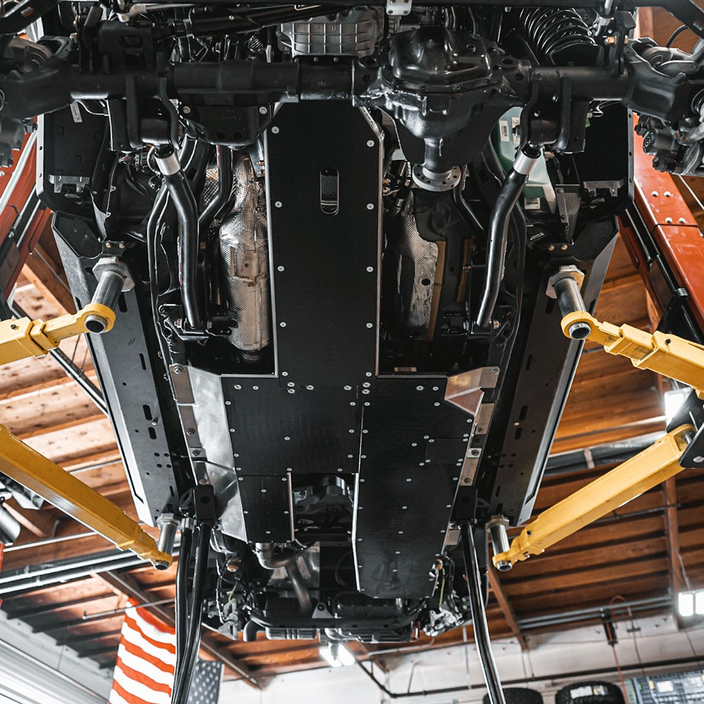 Next Venture Aluminum Belly Pan Skid Plate, Jeep JLU 3.6L