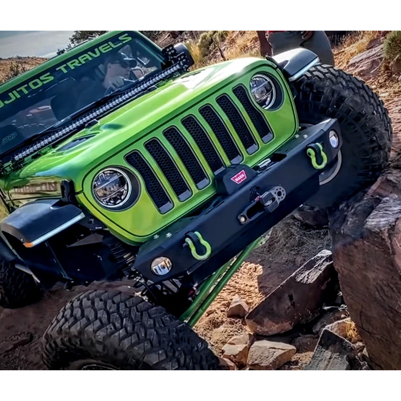 Next Venture Motorsports Mid Width Front Winch Bumper, Jeep Gladiator / JL  Wrangler