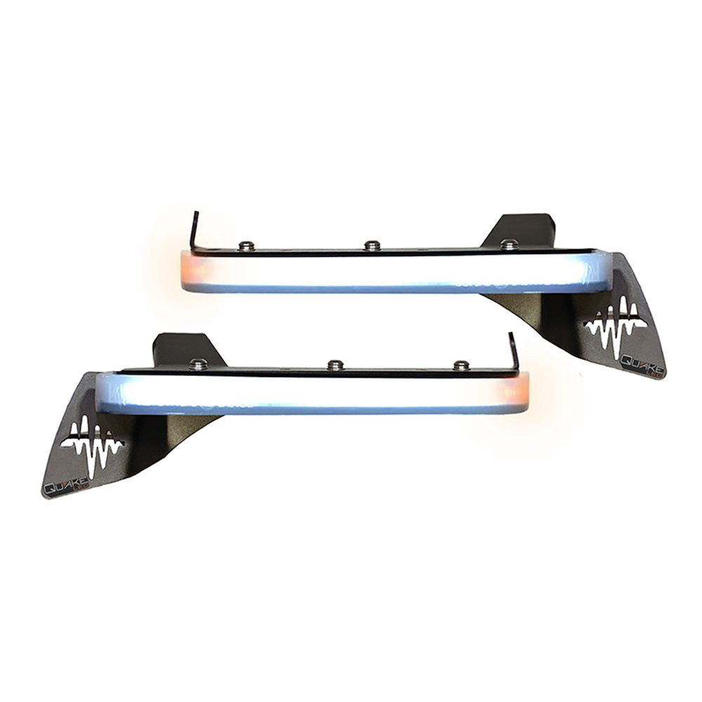 Quake LED Jeep Wrangler JL/Gladiator Sport, Slim DRL Fender Chop