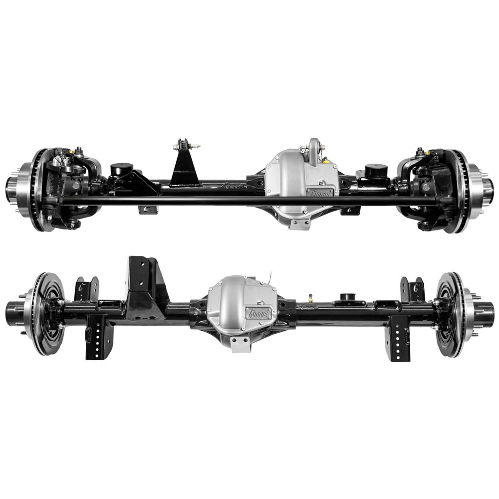 Wrangler WM7954 Over All In One BIG 【XL】 Currie 70 Platinum Edition Front and Rear Axle Set, 70 inch, 8 Lug