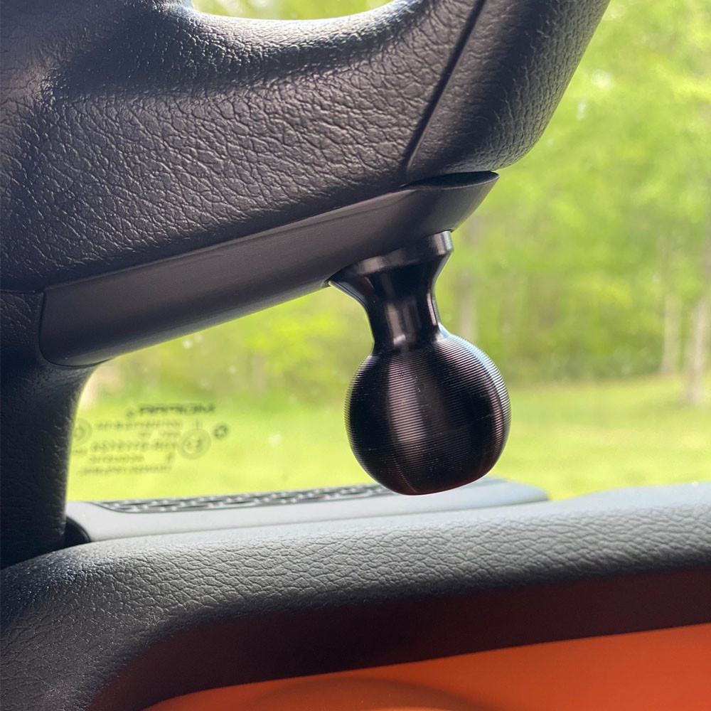 CMM Off Road A Pillar Ball mount Solution, JT Gladiator, JL/JLU Wrangler