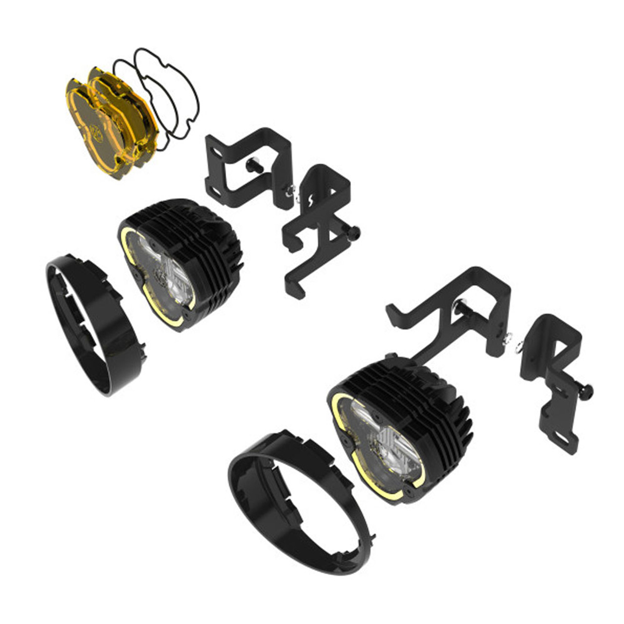 KC HiLites Flex Era 3 Dual Mode SAE Fog Light Kit, Toyota