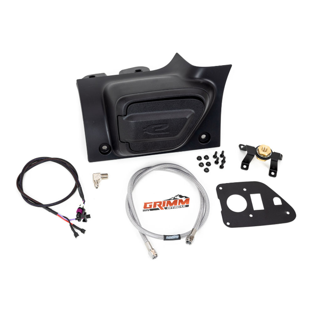 Grimm Off Road 4XE Charge Port Air Chuck Conversion, Jeep JL/JT
