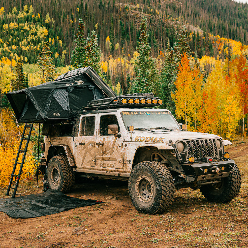 Jeep Gladiator JT XCAP Enclosure for XPLOR Half Height Bed Rack by