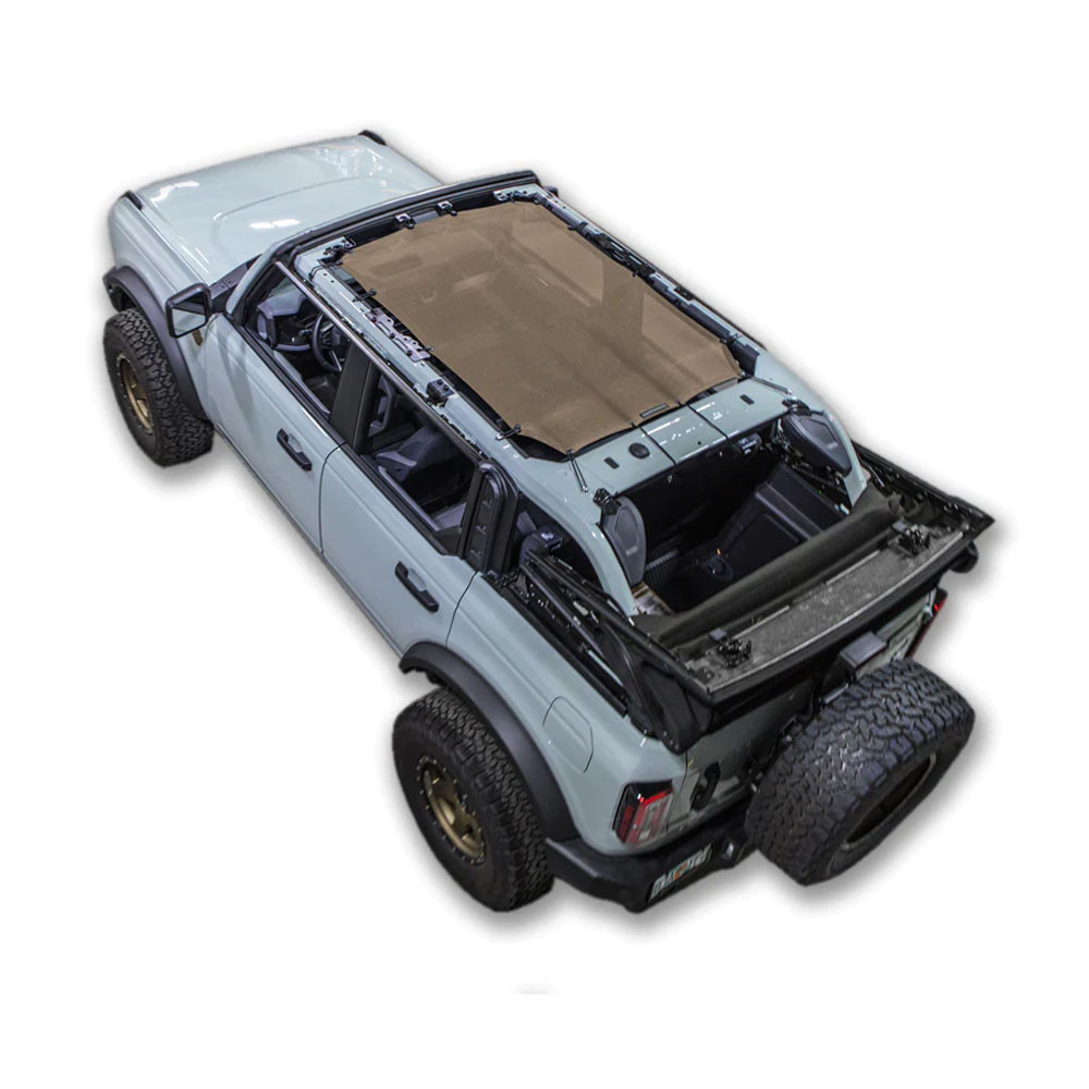 Spiderweb Shade Mesh Bikini Top, 21+ Ford Bronco 4 Door