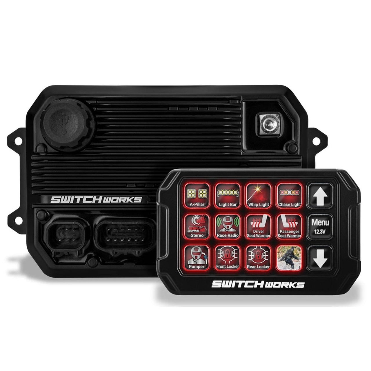 SSV Works Switchworks Alpha Digital 12 Switch Panel, Smart