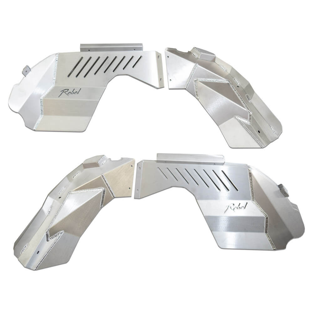 Jeep Wrangler JK Aluminum Inner Fender Liners for DSS Coilover