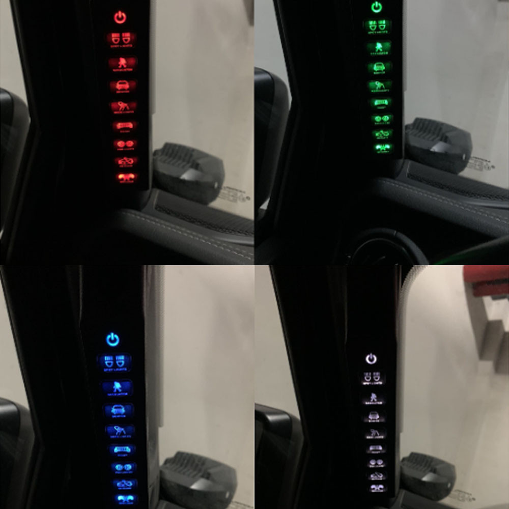 Voswitch Grab Handle Switch Panel, 24+ Jeep Wrangler & Gladiator