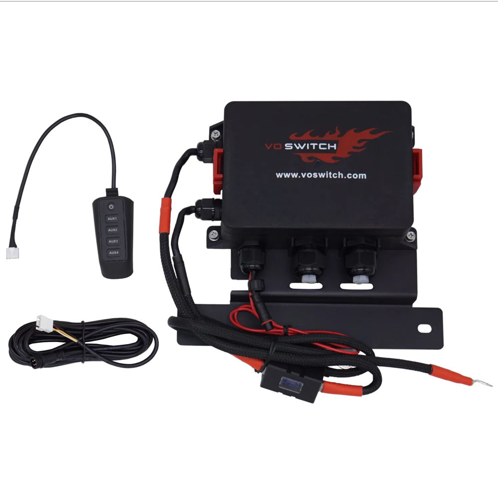 Voswitch JL410 Grab Handle 4 Switch Panel, 24+ Jeep Wrangler JL