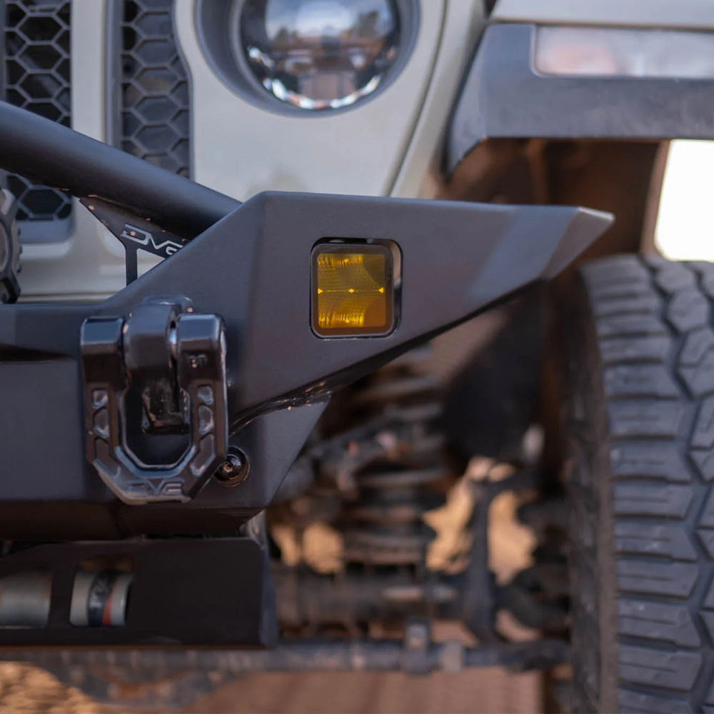 DV8 Mid-Width FS-7 Front Bumper, 2007-24 Jeep JK/JL/JT