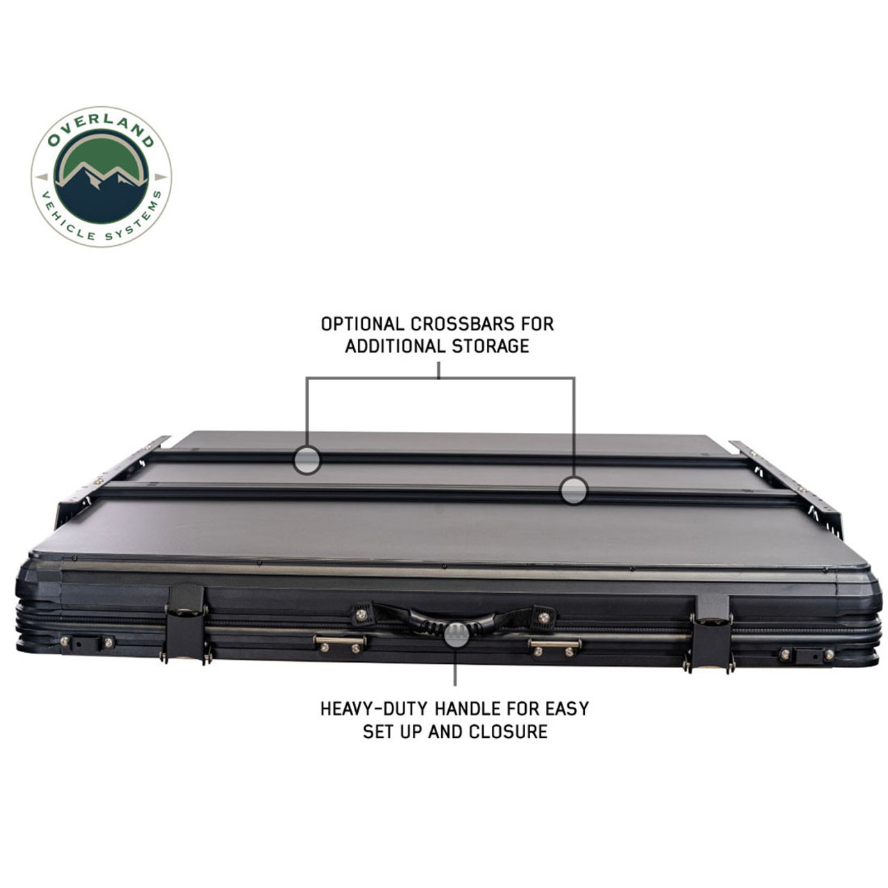 XD Lhotse Clam Shell Aluminum Hard Shell Roof Top Tent, Blue Body