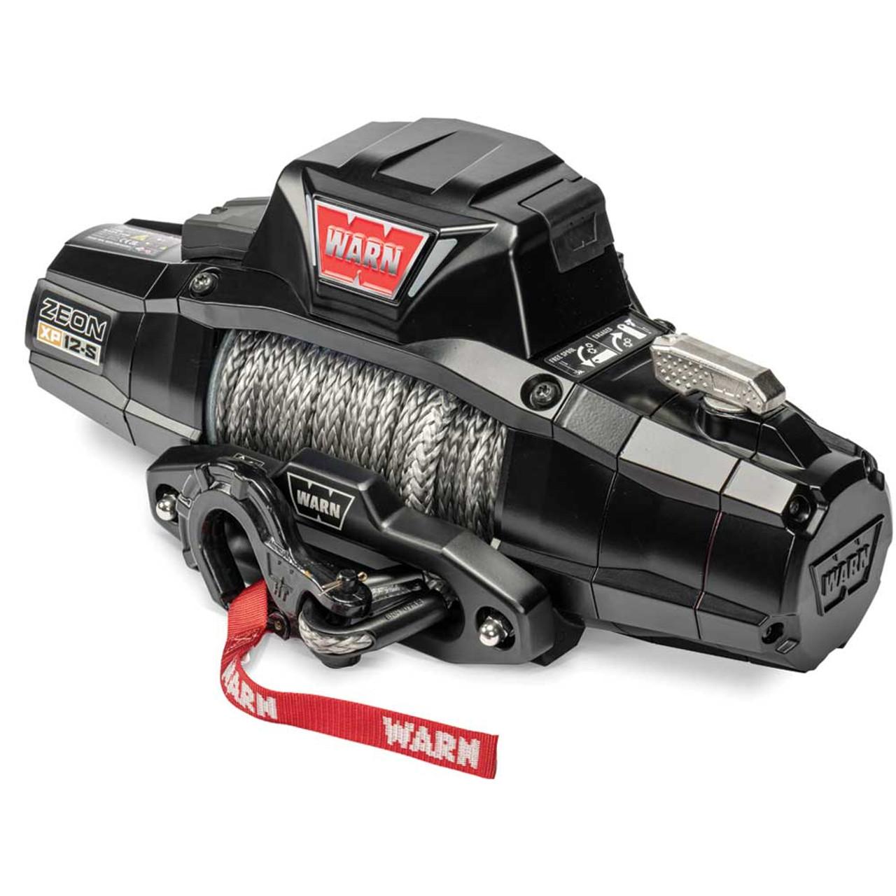 Warn XP 10-S 10,000 Lb Winch, Synthetic Rope - 110100