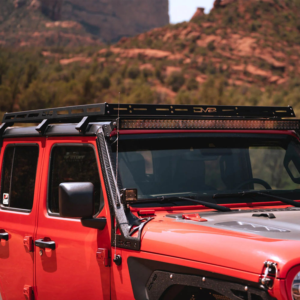 DV8 2018-2025 Jeep Gladiator JT & Wrangler JL Roof Rack