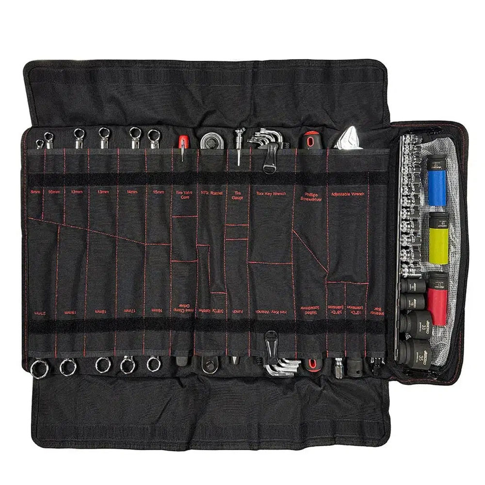 Boxo USA Off-Road Bag | 80-Piece Off-Road Tool Bag and Tool Roll