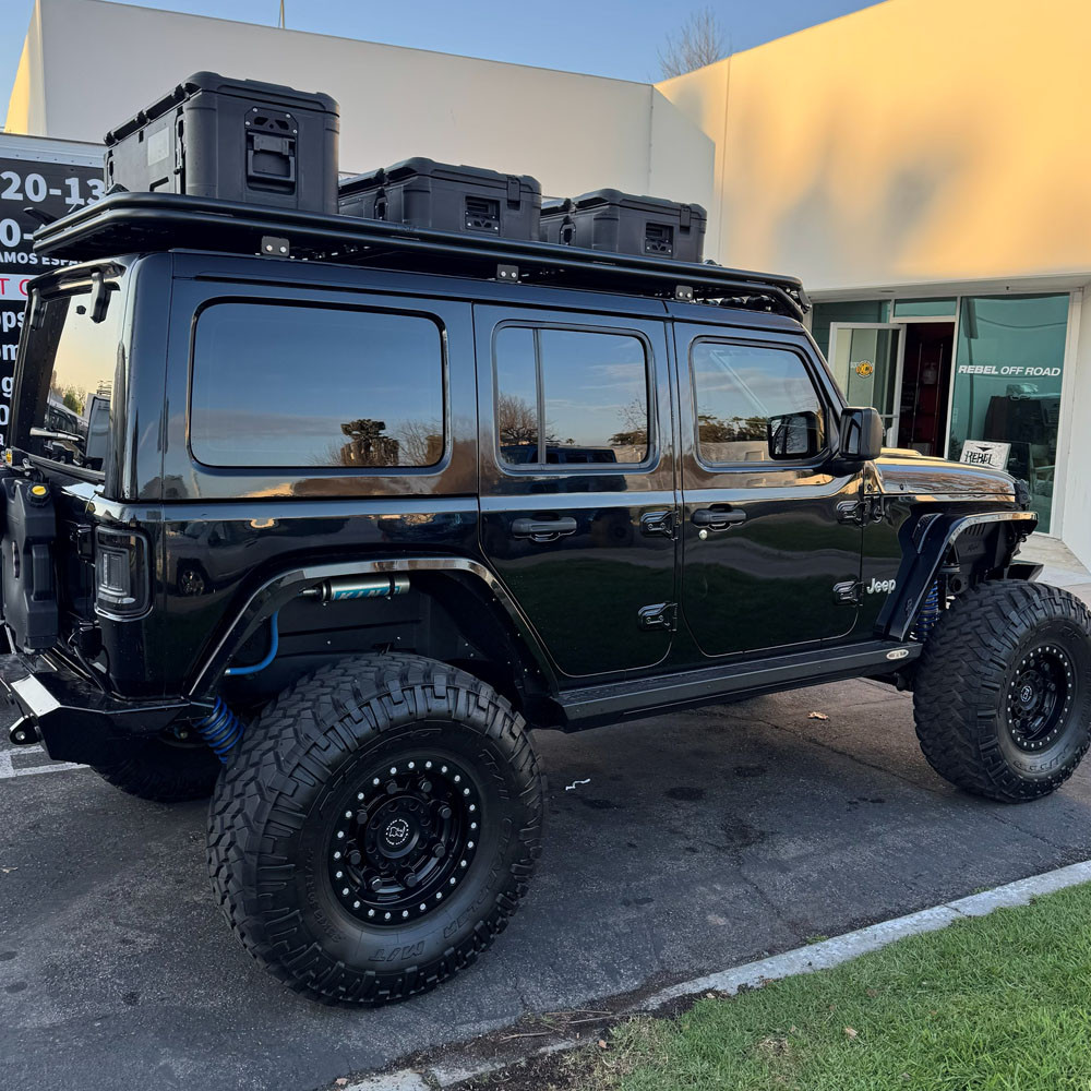 Jeep Wrangler JK, JL & Gladiator JT Fallen Halo Roof Rack by Rebel Off Road