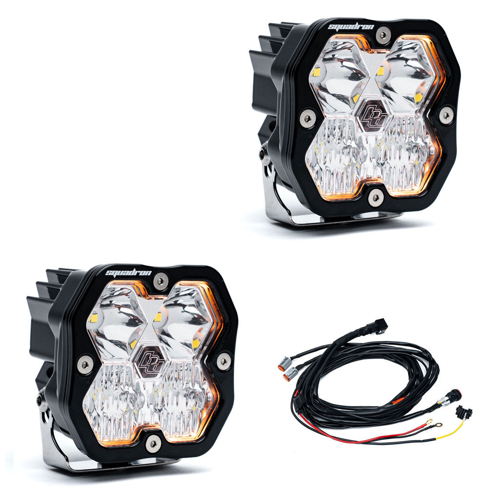 Baja Designs Squadron Sport 2.0 LED Light, Pair