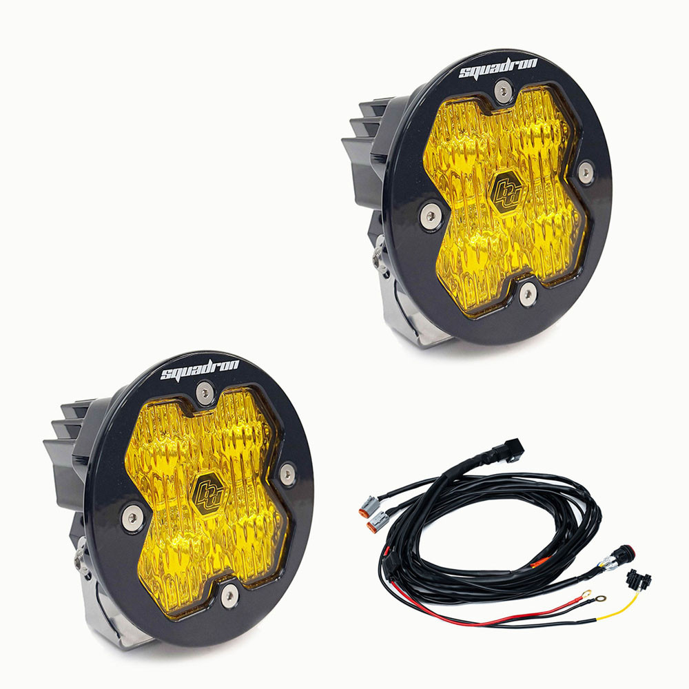 Baja Designs Squadron R Sport 2.0 LED Light, Pair